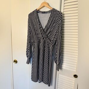 Adrianna Papell Geometric Patterned dress